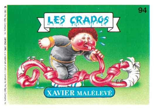 XAVIER malélevé