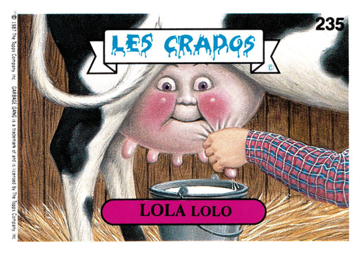 Les variantes de Lola Lolo