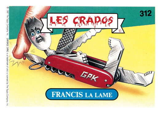 FRANCIS la lame