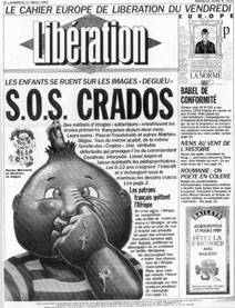 La Une de Libération