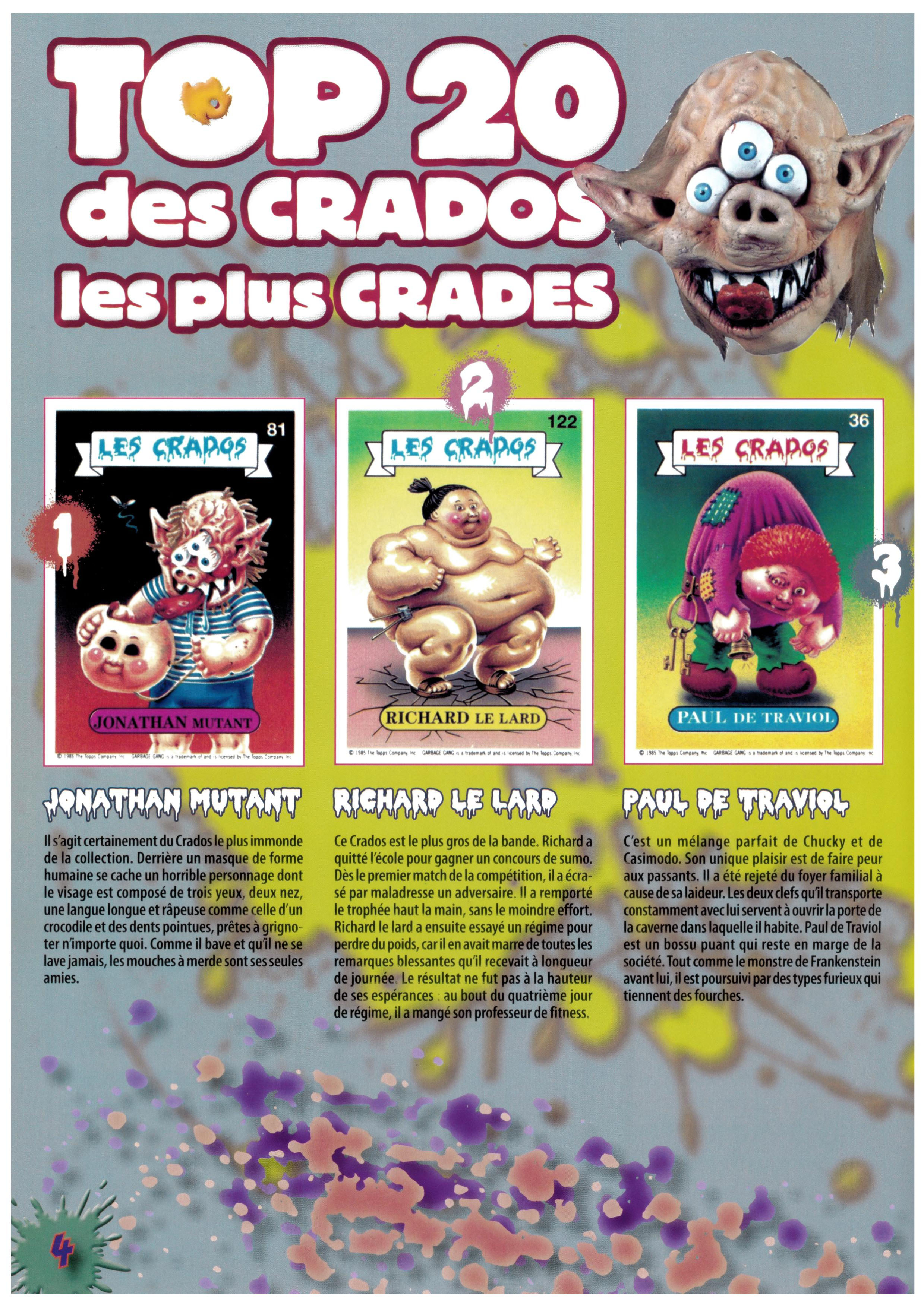 Les Crados Magazine - Edition Limitée - Génération Souvenirs